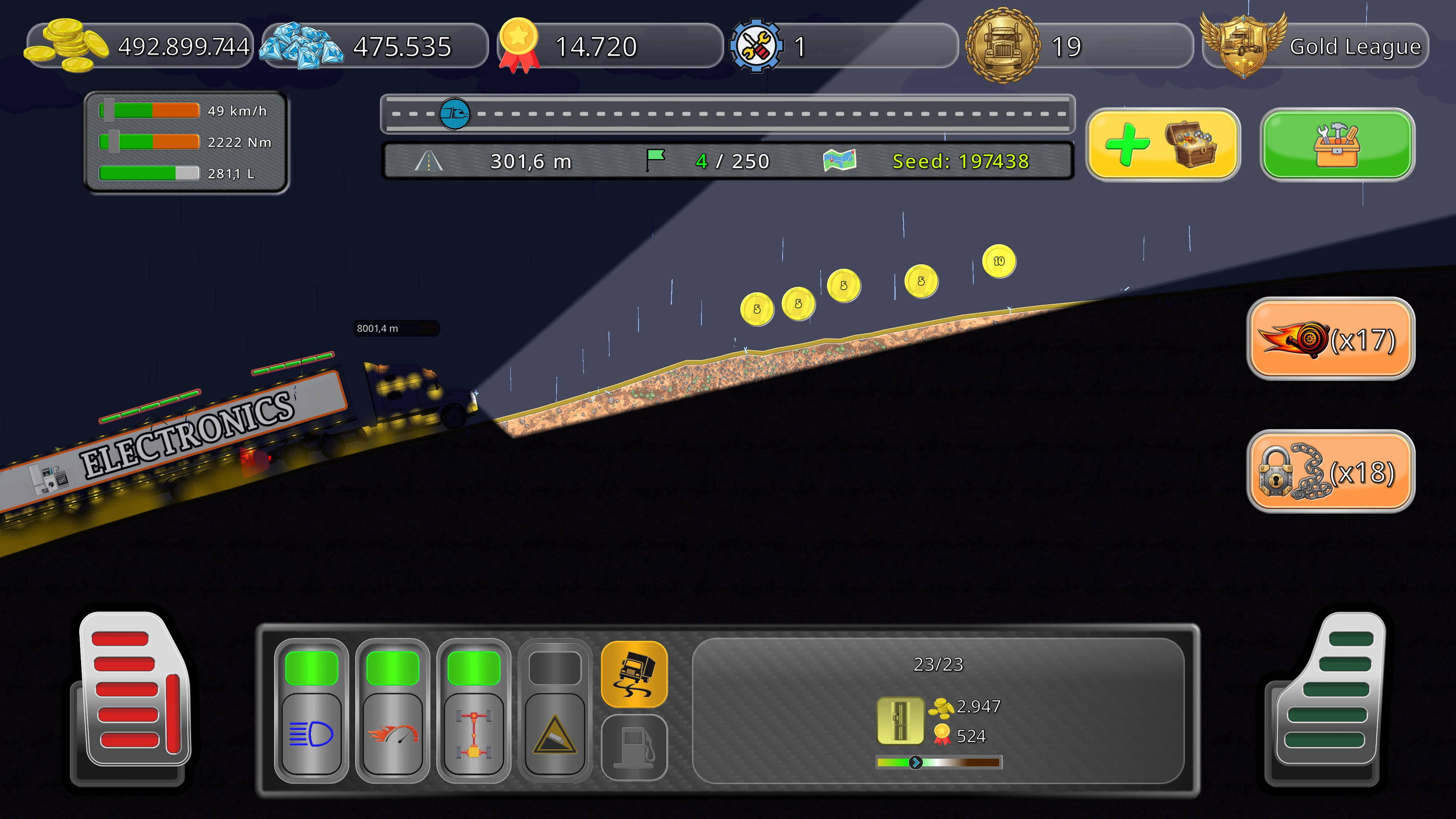 Hill Cargo Trucker: Offroad screenshot